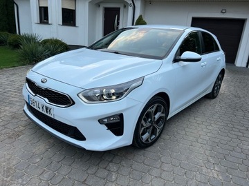 Kia Ceed III Hatchback 1.0 T-GDi 120KM 2019 Kia Ceed 88 Tyś km Radar Klimatronic Tempomat Navi Asystent Bezwypadek