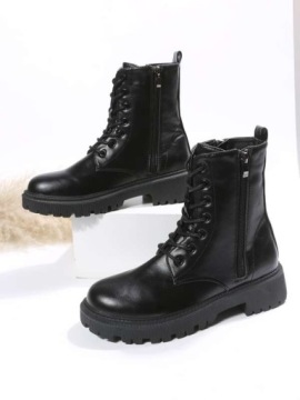 SHEIN CZARNE GLANDY ZA KOSTKE WIĄZANE R.41 Y015013