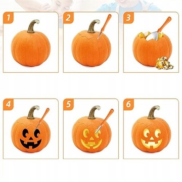НАБОР ДЛЯ ВЫРЕЗКИ ТЫКВЫ «Хэллоуин» 24 EL - ПРОФЕССИОНАЛЬНЫЙ НАБОР