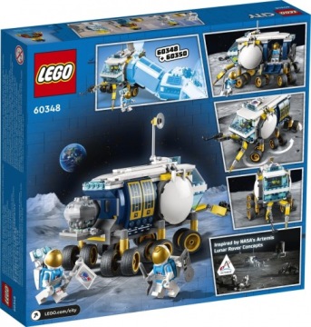 LEGO City - Луноход + 3 минифигурки COSMOS/NASA#60348