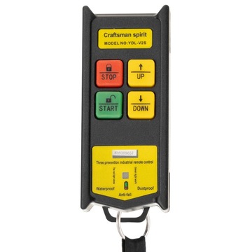 ЛЕБЕДКА ЭЛЕКТРИЧЕСКАЯ ТРОСОВАЯ ЛЕБЕДКА ПИЛОТНЫЙ БЛОК 1350Вт 230В 800кг 12м