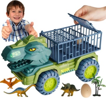 Velký Náklaďák Hračka Dinosaurus Auto T-rex Tir Dinosauři Transportér