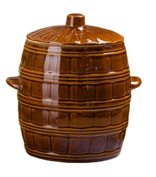 КАМНЯНАЯ ГОРШКА, бочка для маринования капусты, 8 литров