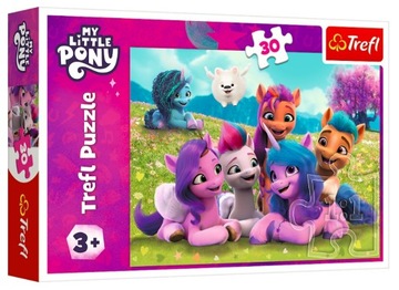 Puzzle 30 el MY LITTLE PONY kucyki TREFL 18299