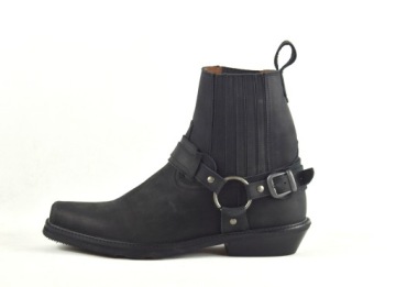 КОЖАНЫЕ БОТИНКИ МУЖСКИЕ НА ПОЛНОМ КАБЛУКЕ POLISH 140