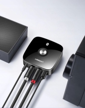 АДАПТЕР UGREEN RECEIVER BLUETOOTH MINI JACK 3,5 мм, 2 RCA + КАБЕЛЬ