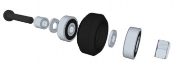 КОЛЕСО РОЛИК Xtreme Solid V Wheel