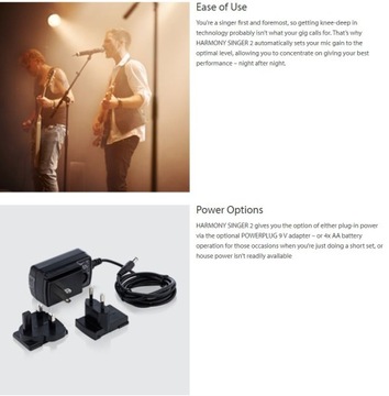 Harmony Singer 2 Гармонизатор вокально-гитарных эффектов + реверберация TC Helicon