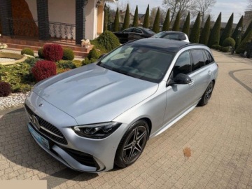 Mercedes Klasa C W206 Kombi 2.0 220d 200KM 2024 Mercedes Klasa C 220d 9G-TRONIC AMG Line 2024r Perfekcyjny! Możliwa zamiana