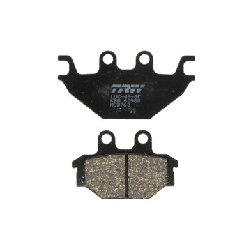 ЗАДНИЕ ТОРМОЗНЫЕ КОЛОДКИ TRW LUCAS Yamaha MT 125 A ABS 14-20