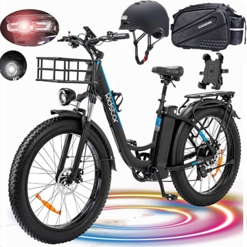 Pojazd elektryczny Ridstar Damski/Męski 1500W 20AH 55KM/H 120KM Grube Opony