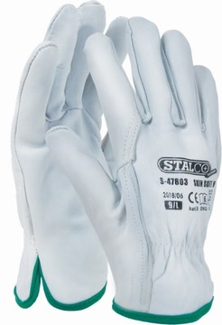 Rękawice robocze ochronne skórzane SKIN SOFT H 9