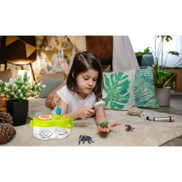 Многофункциональный обучающий набор для наблюдения и разведения насекомых Лупа Террариум