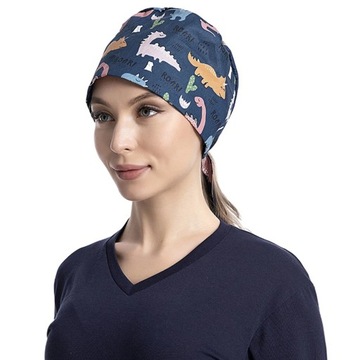 Print Multicolor Stand-Ear Adjustable Hat With Sweatband Caps Baseball Caps