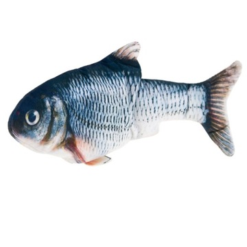 ELEKTRYCZNA RYBA SKACZĄCA DLA KOTA RYBKA INTERAKTYWNA KOCIA ZABAWKA USB