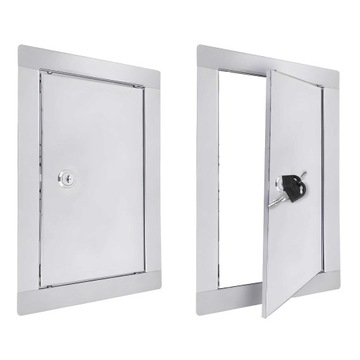 Ревизионная дверца из нержавеющей стали 15х30см KEY