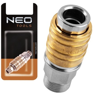 БЫСТРОРАЗЪЕМНЫЙ СОЕДИНИТЕЛЬ ДЛЯ КОНЦА КОМПРЕССОРА, НАРУЖНАЯ РЕЗЬБА 3/8