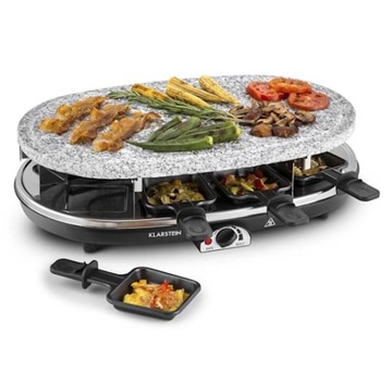 Steaklette Grill raclette Grill elektryczny Płyta z kamienia naturalnego