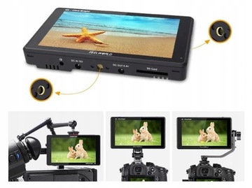 Монитор для просмотра LUT6 Feelworld