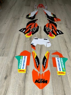 KTM EXC EXC-F EXC-R 08-11 шпон из Италии CORE CUBAMOTO