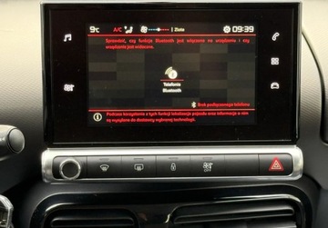 Citroen C4 Cactus Crossover Facelifting 1.2 PureTech 110KM 2018 Citroen C4 Cactus Salon Polska. Serwis w ASO, 39tys km, Kamera cofania 1.2, zdjęcie 11