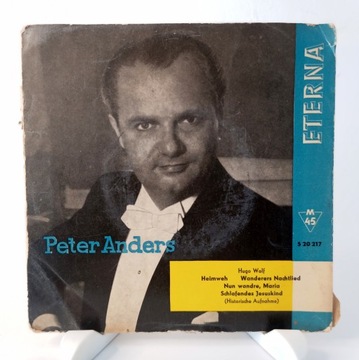 SP PETER ANDERS - Hugo Wolf - Heimweh / ...