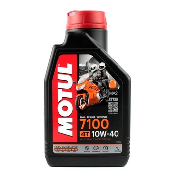 Масло моторное MOTUL 7100 10W40 3 литра + фильтр HF