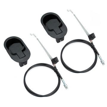 Рычаг для шезлонга с черной ручкой, 2 шт.