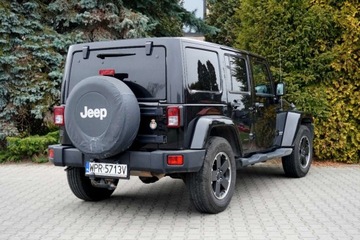 Jeep Wrangler III Unlimited Facelifting 2.8 DOHC I-4 Turbo CRD 200KM 2012 Jeep Wrangler Bezwypadek 1wlasciciel 4x4 automat hak tempomat FV Ma, zdjęcie 3