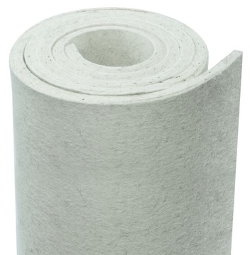 Filc techniczny uszczelkowy biały grubość 5mm 1kg