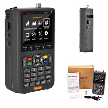 Miernik Sygnału Satellite Lcd V8 Finder2 Dvb-s2x