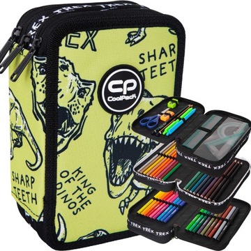 COOLPACK PIÓRNIK TRZYKOMOROWY WYPOSAŻENIE DINO