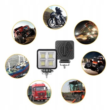 ЛАМПА 64 LED ПОИСК РАБОТЫ 192Вт 9-30В IP65 2шт