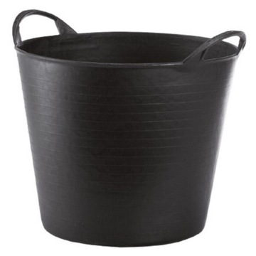 Pojemnik budowlany kosz elastyczny gospodarczy super mocny flexi 23l czarny