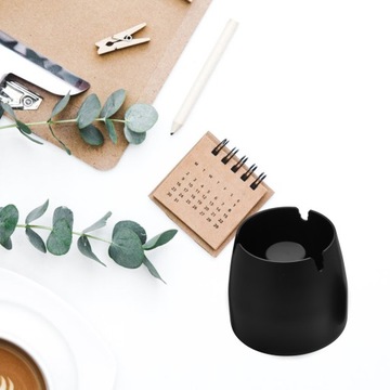 1шт пепельница из нержавеющей стали Dostic Black Me