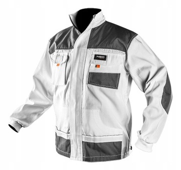 NEO 81-110 BLUZA ROBOCZA kurtka HD+ biała XXL/58