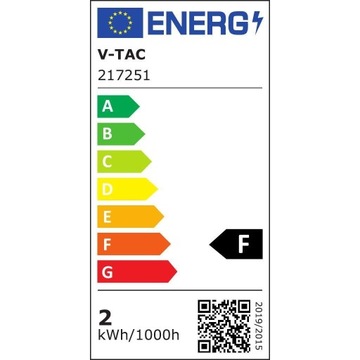 Żarówka do Lampki Bankierskiej LED FILAMENT E27 2W T30 2700K 200lm V-TAC