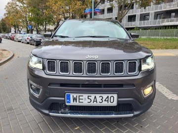 Jeep Compass II SUV 1.4 MultiAir 140KM 2018 JEEP COMPASS 1.4 MultiAir 140KM LIMITED*Salon PL Bezwypadkow Niski przebieg, zdjęcie 1