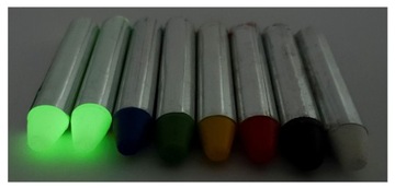 КАРАНДАШИ ДЛЯ ЛИЦА 6 ЦВЕТОВ +2 СВЕТЯЩИЕСЯ В ТЕМНОТЕ