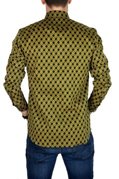 DANIEL BESSI Рубашка мужская fb635 гламур М 39/40