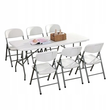 Стул складной садовый белый садовый в сад для приусадебного участка