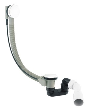 Omnires Syfon wannowy z przelewem i korkiem automatycznym TK104-PLUS-3.35+6