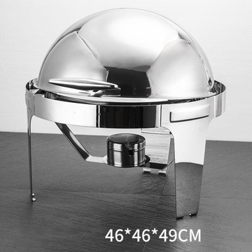 Chafer Sturdy 6L z uchwytem stalowym, łatwy do przenoszenia, odwracalna pokrywa, żywność B