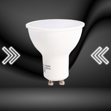 Светодиодная лампа GU10 8W WARM 3000K 10 шт.