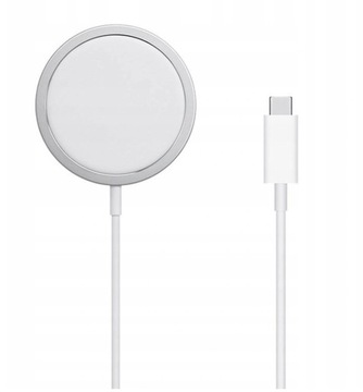 БЕСПРОВОДНОЕ ИНДУКЦИОННОЕ ЗАРЯДНОЕ УСТРОЙСТВО MAGSAFE 15 Вт, КАБЕЛЬ USB-C, 1 М ДЛЯ IPHONE