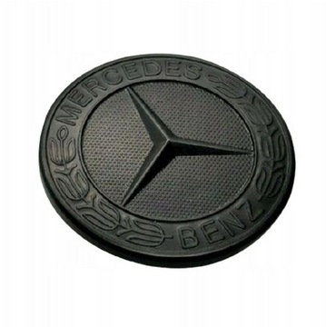 ЭМБЛЕМА MERCEDES AMG МАТОВЫЙ ЧЕРНЫЙ ЗНАК