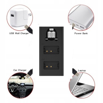 USB-зарядное устройство для CANON EOS RP R8 R10 R50 R100 77D 760D 800D 850D