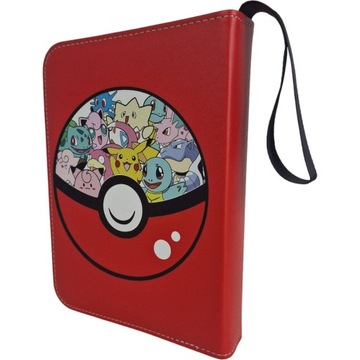 SEGREGATOR NA KARTY POKEMON ALBUM KLASER NA 400 KART TWARDA OPRAWA PIKACHU