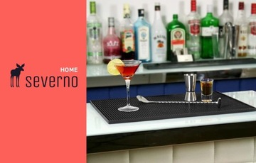 БАРНЫЙ КОВРИК ДЛЯ СУШКИ ПОСУДКИ DRIPPER БАРМЕНСКАЯ СУШИЛКА XXL 45х30 см
