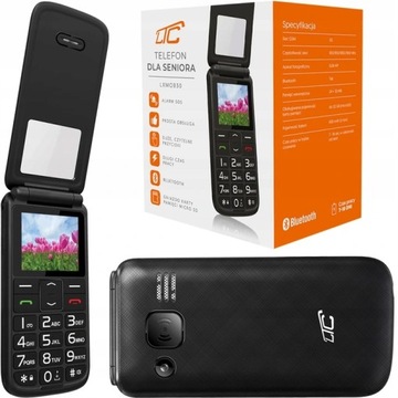 TELEFON LTC DLA SENIORA GŁOŚNY SOS DUŻE KLAWISZE